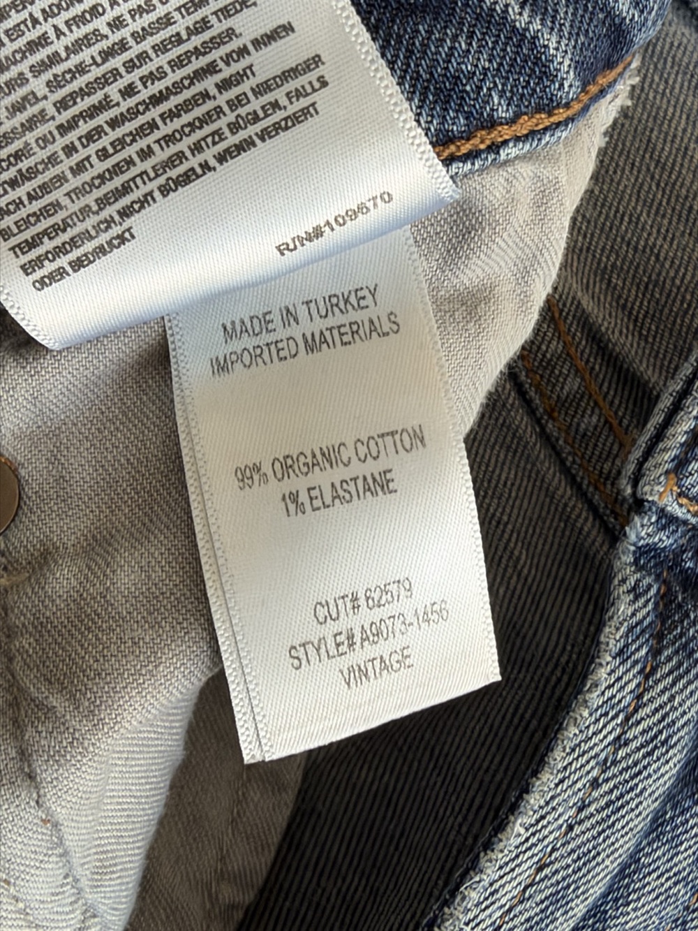AGOLDE Vintage High Rise Bootcut Jean in Prophecy - Picture 9 of 14